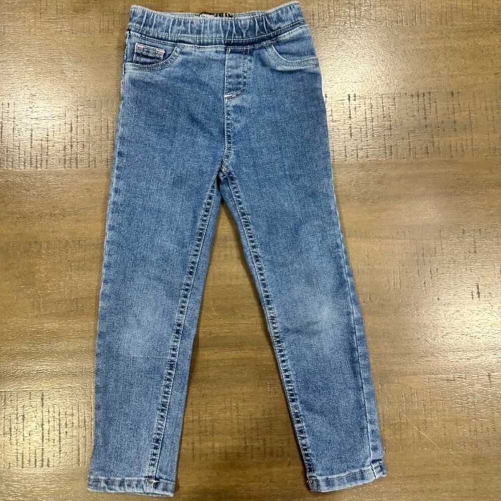 CUIDADO CON EL PERRO Girls' Denim Pants (Size 5)